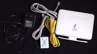 طريقة تركيب وتوصيل روتر We الجديد VDSL