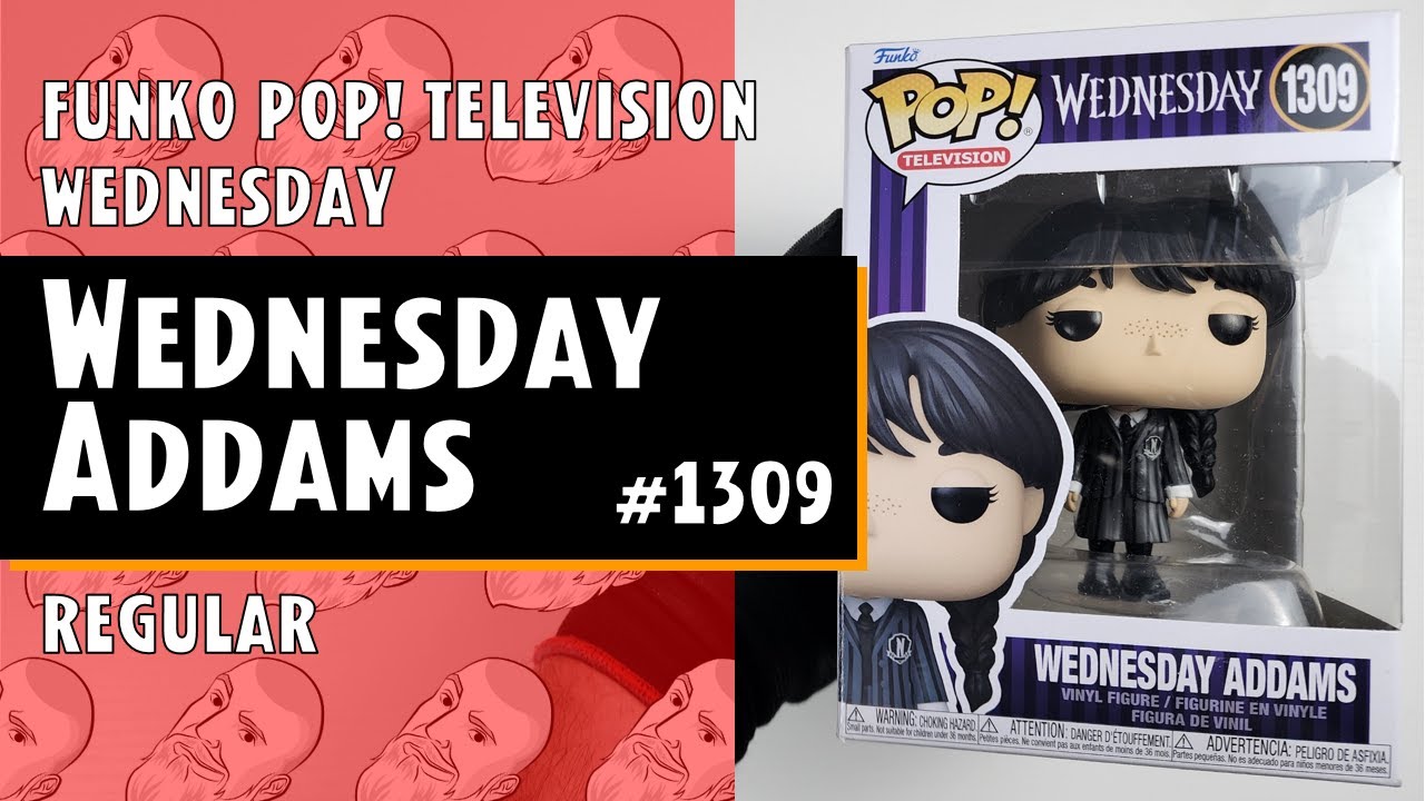 Funko The Addams Family Pop! Television Wednesday Addams Vinyl Figure