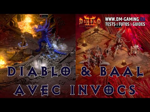 Tuer Diablo et Baal Normal avec les Invocations du Nécromancien niveau 30 35 | Diablo 2 Resurrected