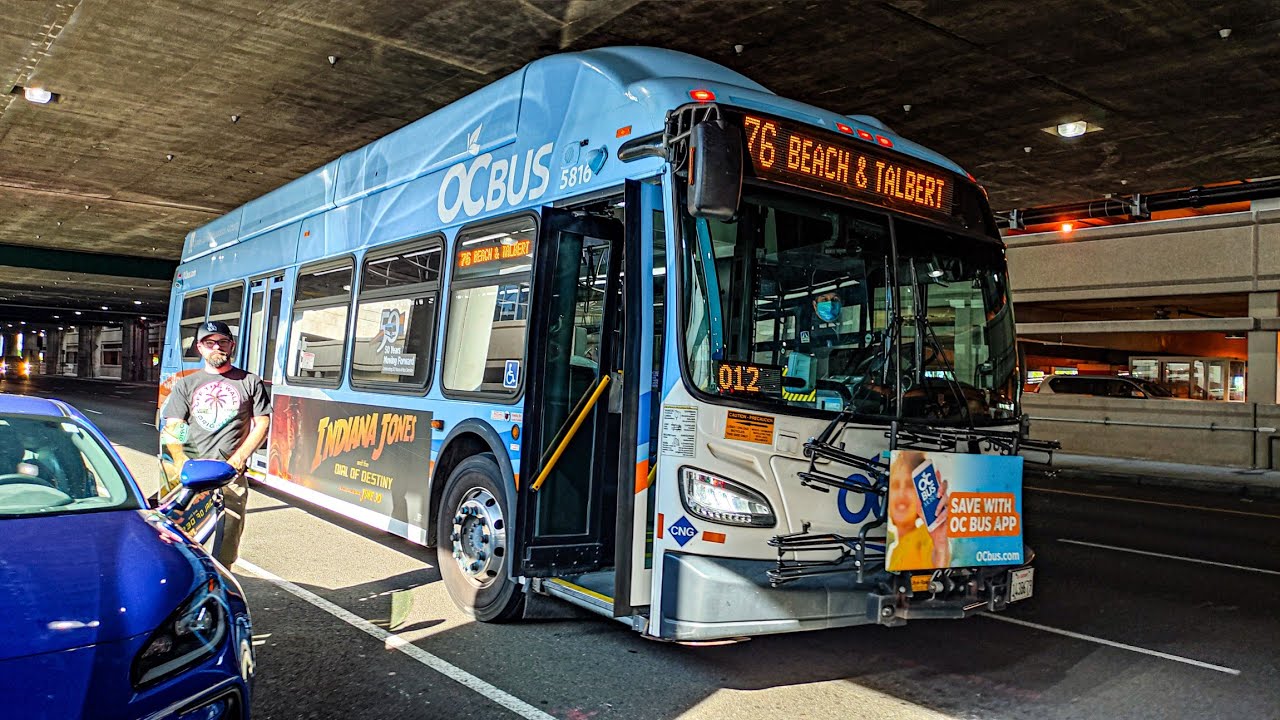 OCBus 2016 New Flyer XN40 #5816 - YouTube