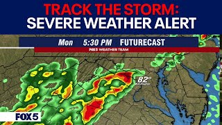 LIVE WEATHER RADAR: Severe Weather Alert