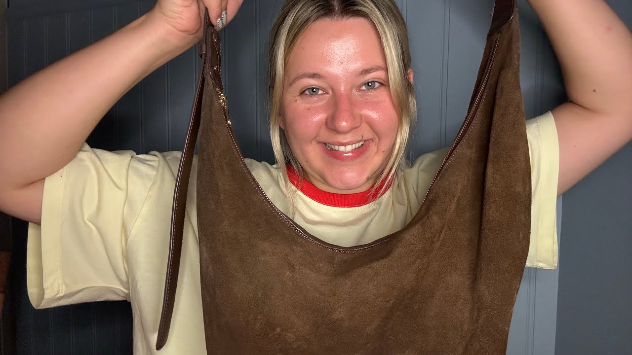 ASMR what's in my bag ✨ tapping, crinkles & surprises galore