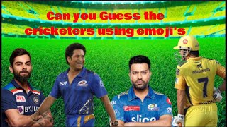 Emoji Cricket Challenge: Decode the Icons, Guess the Legends! 🏏🔍