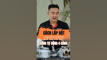 Lắp dây âm cổng 4 cánh sai 5 ly, đi tong cả công trình! | Hướng dẫn chuẩn thợ chuyên nghiệp #shorts