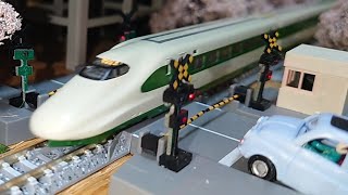 【鉄道模型】KATO E2系 1000番台200系カラー試験走行 (在来線)