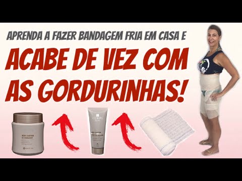 (#58) Aprenda a fazer bandagem fria em casa com Gel Corps da Hinode e acabe com as gordurinhas