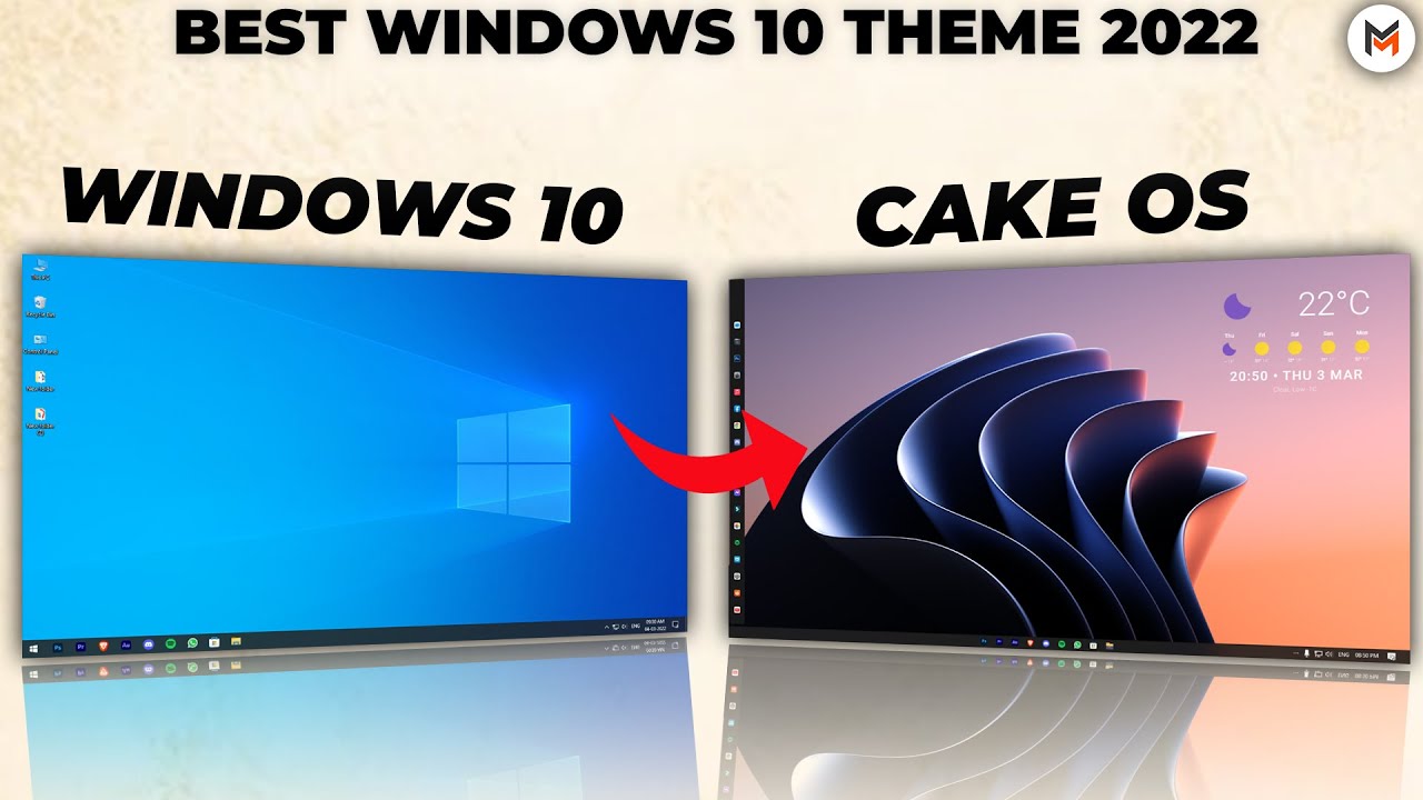 Theme cakeOS for Windows 10 DOWNLOAD