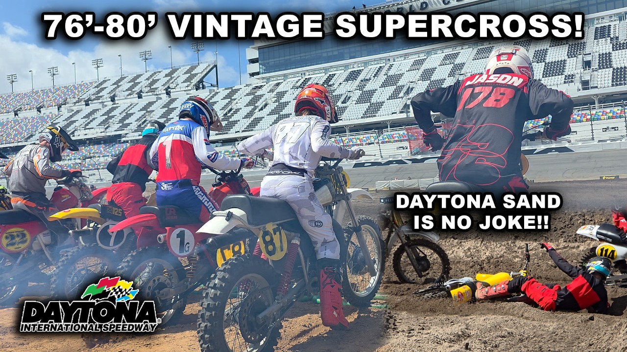 BATTLE OF THE CLASSIC 2-STROKE 76' TO 80' VINTAGE MOTOCROSS BIKES