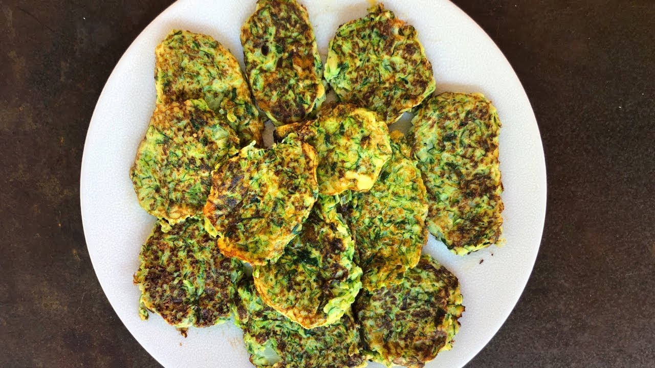 Galettes  de courgettes