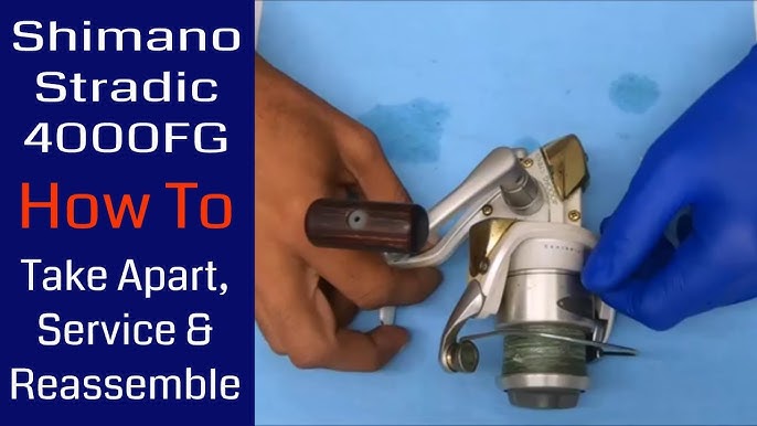 Shimano Symetre 2500 FJ fishing reel how to take apart and service 