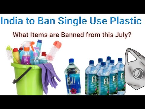 India ban single use plastic//What items are banned from July 1st 2022 ...