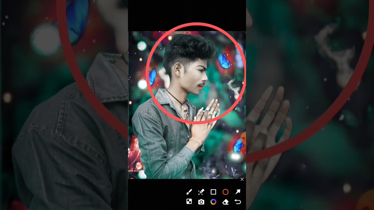 सबसे आसान तरीका online photo editing ||one click photo editing || online cb photo editing || 