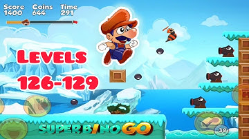 SUPER BINO GO LEVELS 126 - 129 WALKTHROUGH GAMEPLAY #superbinogo #walkthrough #androidgameplay