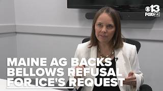 Bellows: 'No secret police in democracy' as DOJ presses Maine on covert ICE plates