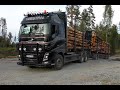 Volvo FH16 650 6X4 Timber Truck Drive Off (4K)