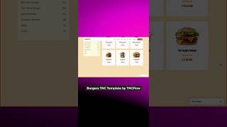 Webflow Template For Restaurant Website - Burgers TNC
