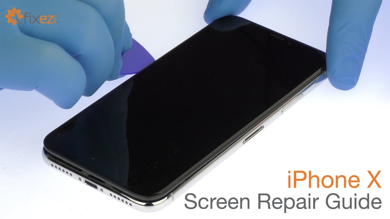 Iphone X Screen Repair Guide Fixez Com Youtube