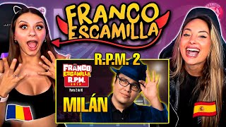 🇪🇸 MI SOBRINA REACCIONA a RPM 2 MILÁN de FRANCO ESCAMILLA 🤣 *morimos de risa*