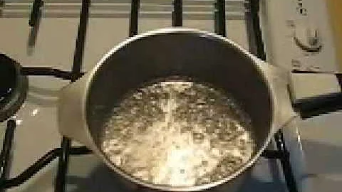 Como derreter o Isomalt?