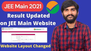 Finally JEE MAIN WEBSITE Layout Changed | JEE MAIN 2021 Result | JEE Main 2021 Result August