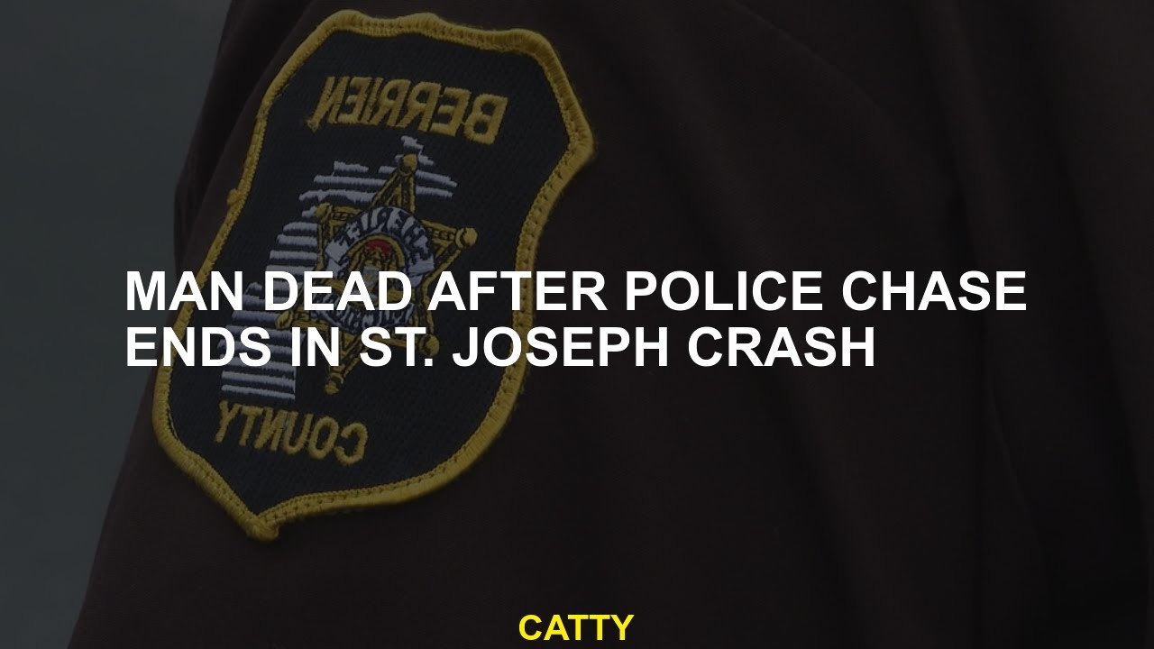 Man dead after police chase ends in St. Joseph crash - YouTube