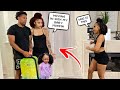 Im moving in with my baby mama prank