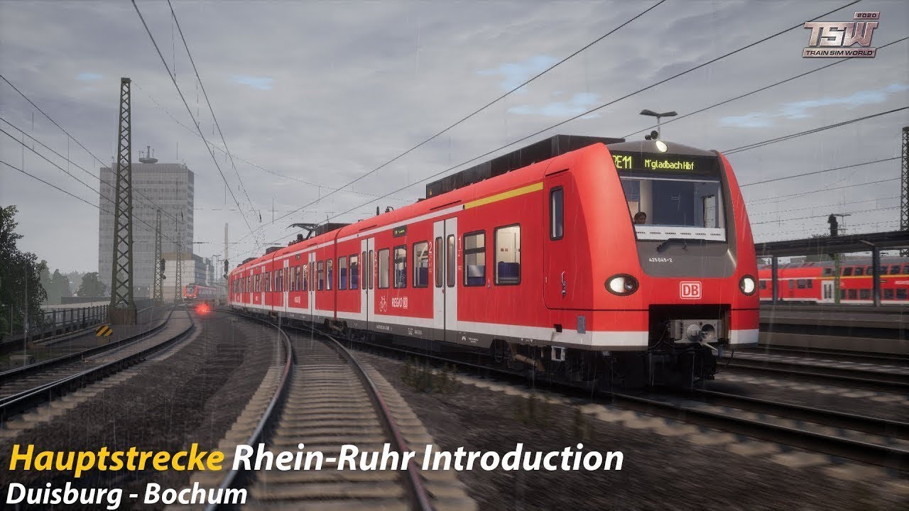 TSW 2: Hauptstrecke Rhein Ruhr: Introduction - YouTube