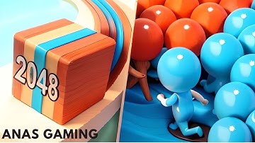 Jelly Run 2048 VS Count Masters | All Levels Gameplay | Android, iOS | Satisfying Mobile Games