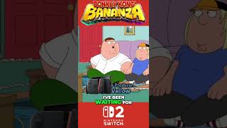 Peter Griffin Plays Donkey Kong Bonanza On Switch 2