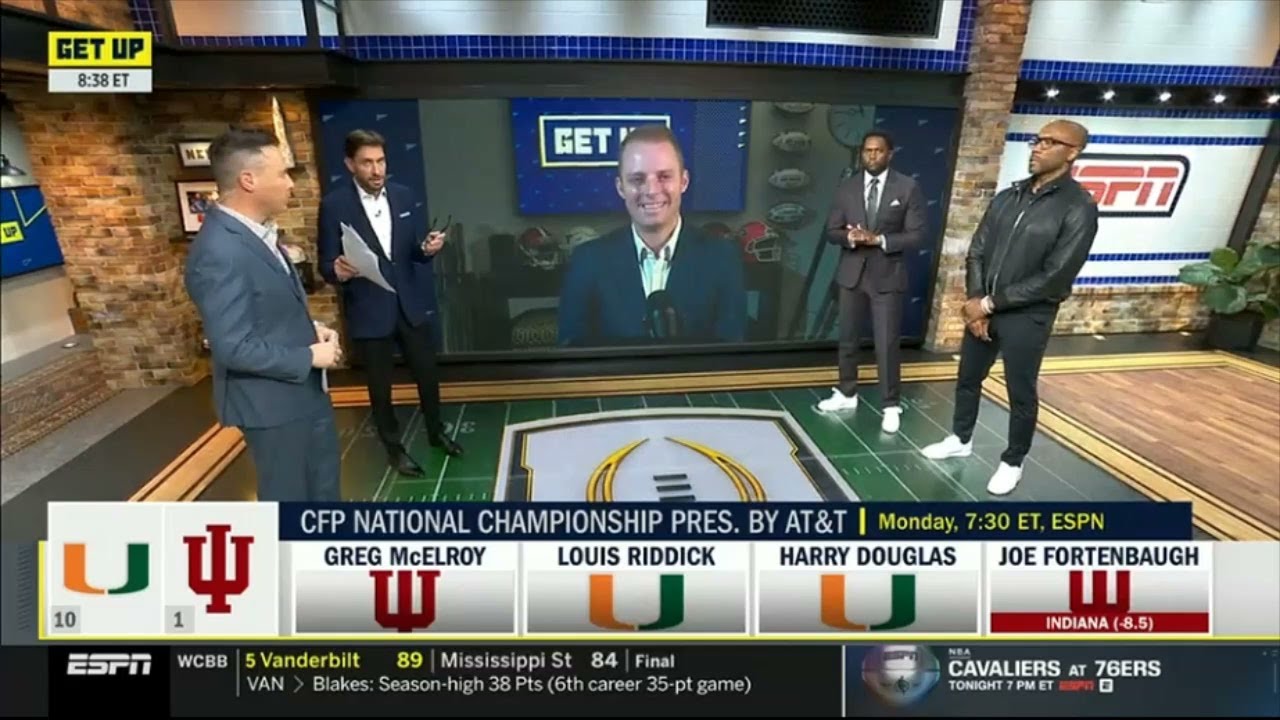 GET UP | How can Hurricanes contain Fernando Mendoza? - Greg McElroy on Indiana vs. Miami