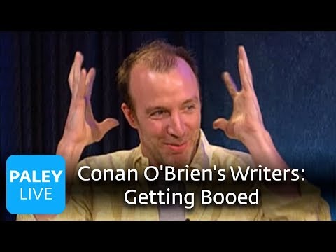 Conan's Writers - Getting Booed (Paley Center)