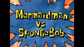 SpongeBob Title Card - Mermaid Man vs SpongeBob (European Spanish)