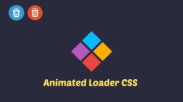 Creative CSS Loading Animations Effects. Animated Loader Using HTML & CSS. Glowing Loader square CSS