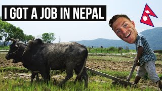 DAY IN THE LIFE WORKING WITH NEPALESE FARMER 🇳🇵