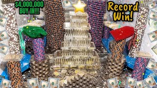 🎄(MUST SEE) HIGH RISK COIN PUSHER $4,000,000.00 BUY IN, WON OVER $420,000,000.00! (RECORD WIN)