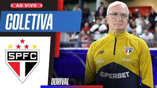 COLETIVA DO SÃO PAULO AO VIVO: DORIVAL FALA APÓS PARTIDA CONTRA O FLAMENGO NO MARACANÃ