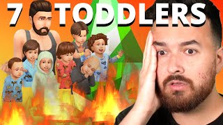 I try the 7 Toddler Challenge as fast as possible