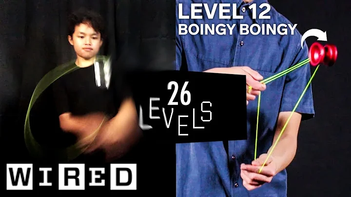 Attempting WIRED's 26 Levels of YoYo Tricks: Easy to Hard