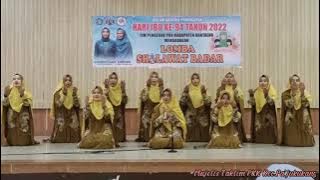 Juara 1 Lomba Sholawat Jibril Majelis Taklim PKK Kec.Pa'jukukang Kab. Bantaeng @Nurlinda Gassing