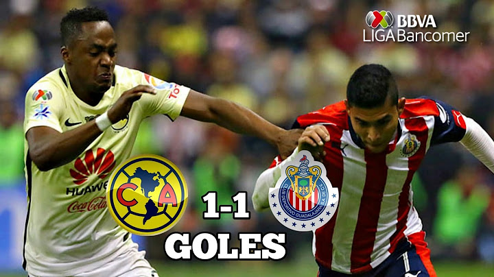 AMERICA VS CHIVAS  CUARTOS DE FINAL IDA   APERTURA 2016