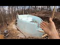 Stacking ICF - Steamboat Themed Cabin in the Woods - Pond Dam Problems
