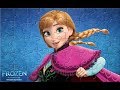 Пазлы Холодное Сердце. Принцесса Анна. Disney Frozen Puzzle Video Games