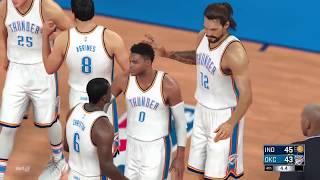 NBA 2K17 FUN ONLINE GAMEPLAY - 4TH QUARTER WITH UNDER 2 MINUTES - GAME WINNER WITH BUZZR BEATER!