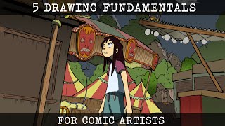 5 Drawing Fundamentals for Comic Artist