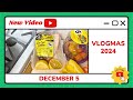 Happy Vlogmas Day #5 - Lunch & A Few Etsy Orders