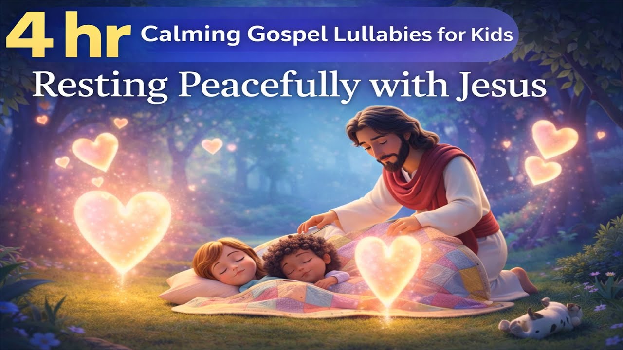 Relaxing Christian Music for Children 🌙  Deep Sleep Through Soft Gospel Lullabies & Bedtime Sleep