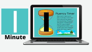 Fluency Timer 1 Minute
