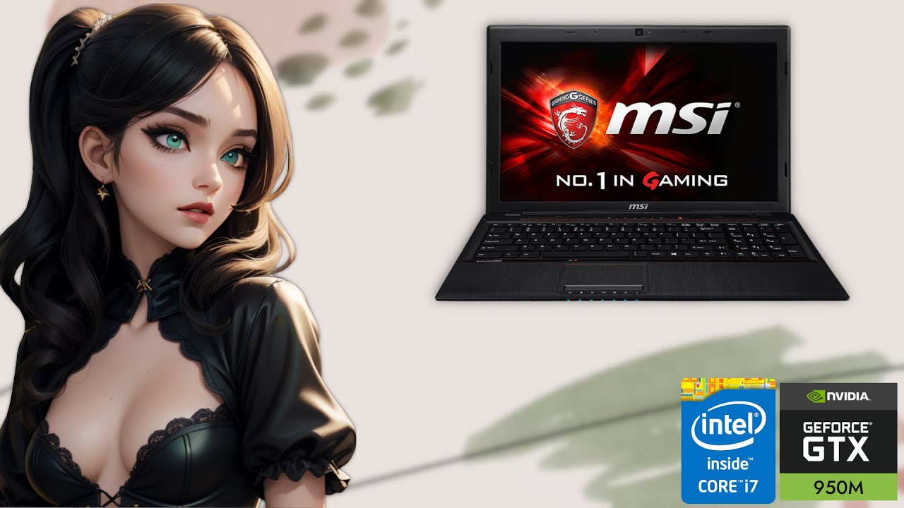 GAMING on my 10 YEAR OLD laptop in 2025?! [ i7 4720HQ & GTX 950m