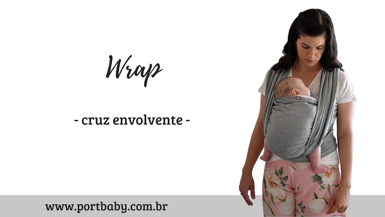 Wrap PortBaby - Cruz Envolvente (Front Wrap Cross Carry)