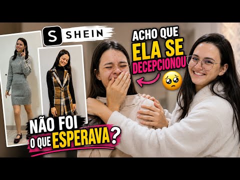 🛍️ COMPREI TUDO NA SHEIN pro aniversário de 15 anos da minha irmã… e a reação dela me surpreendeu 😳